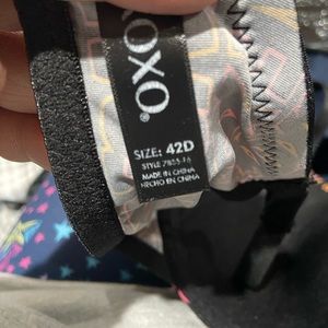 Colorful xoxo bra size 44D